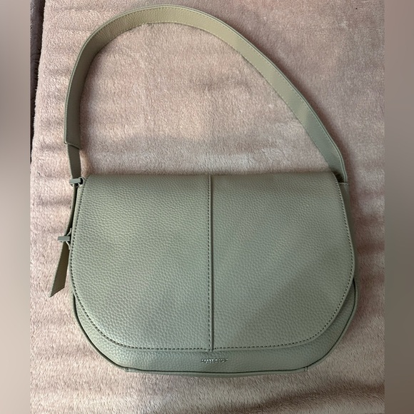 Matt & Nat Alik Vegan Shoulder Bag - in the colour Dream - Beige - Picture 1 of 12